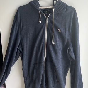 Abercrombie and Fitch hoodie zip size L
